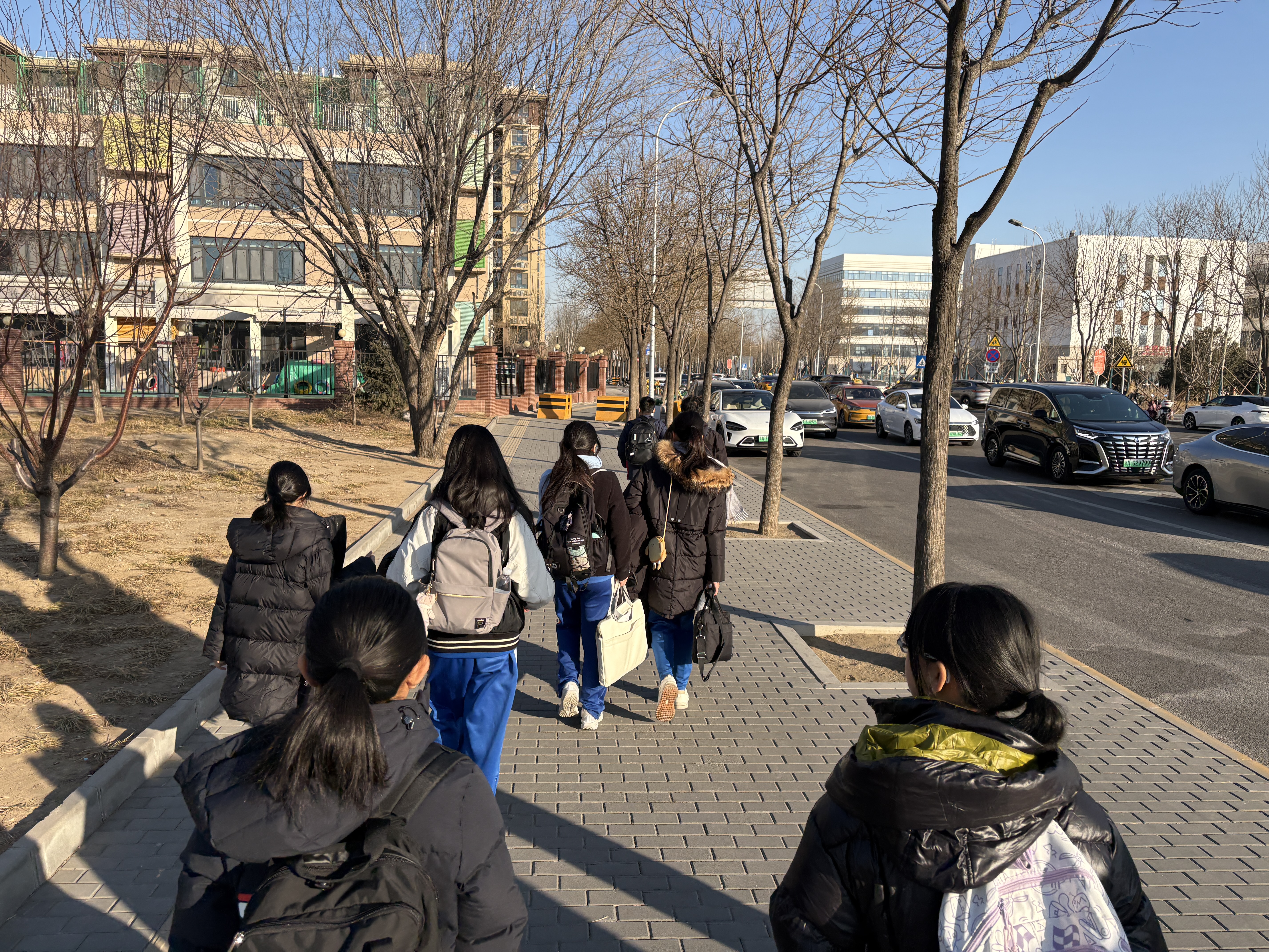 Team on the way to Beijing training camp