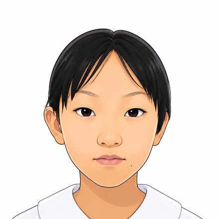 Illustrated portrait of Yao Yi Chen