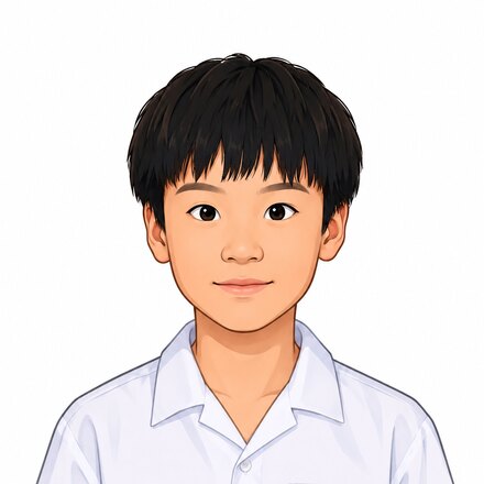 Illustrated portrait of Mui Lek Hou
