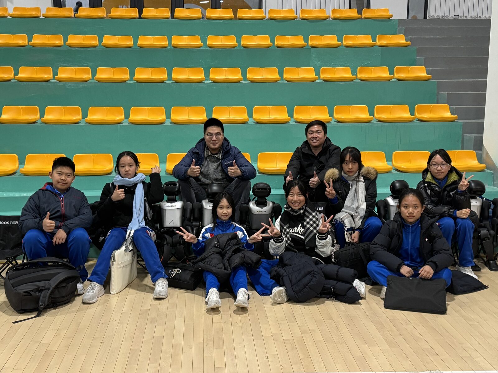Team photo during the camp